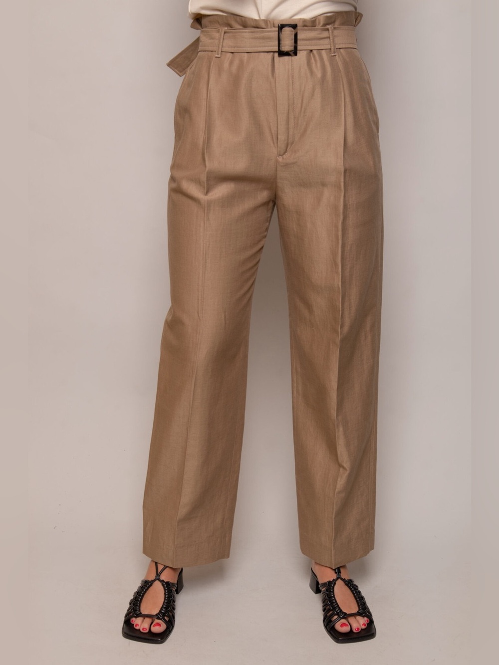 Filippa K Isabel Trouser Dark Khaki NWT